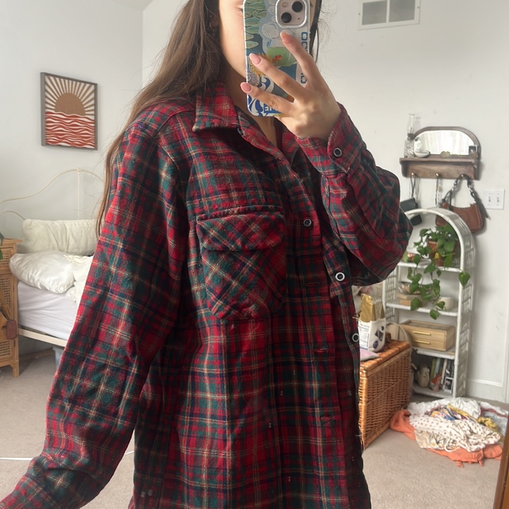 Pendleton flannel in size medium.